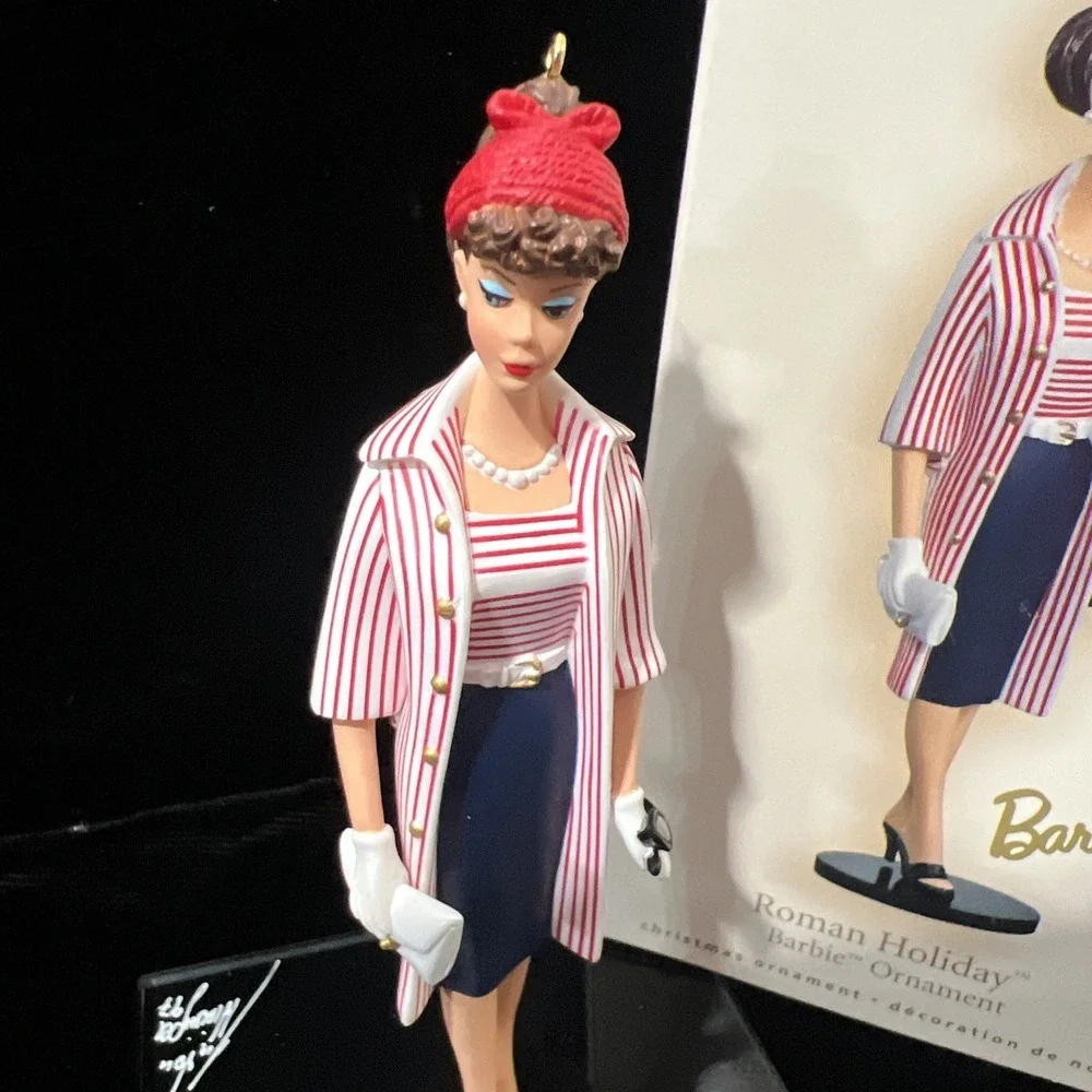 Hallmark 2007 Roman Holiday #14 Barbie Ornament; Excellent in Original Box
